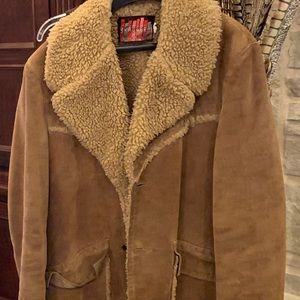 Men’s vintage suede western coat